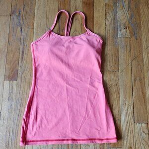 lululemon athletica neon tank top